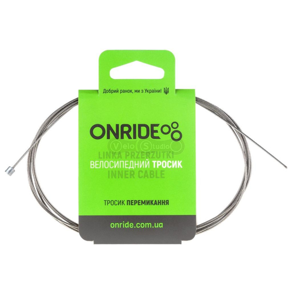 Трос переключения ONRIDE 1,1x2100 мм оцинкованный, полированный