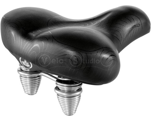 Седло Monte Grappa WORLD 1609 чёрное 280x250 мм, эластомер