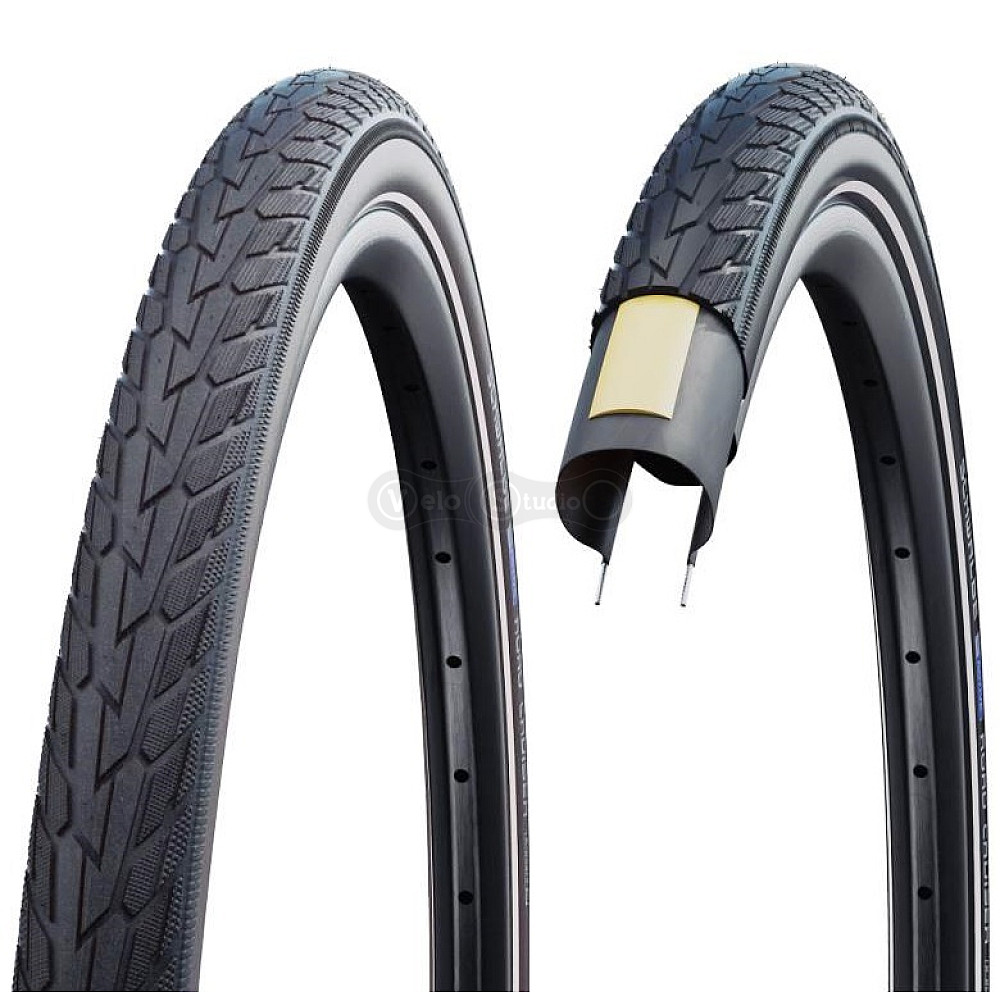 Покришка 28x1.60 700x40C (42-622) Schwalbe ROAD CRUISER K-Guard B/B+RT HS484 GREEN, 50EPI