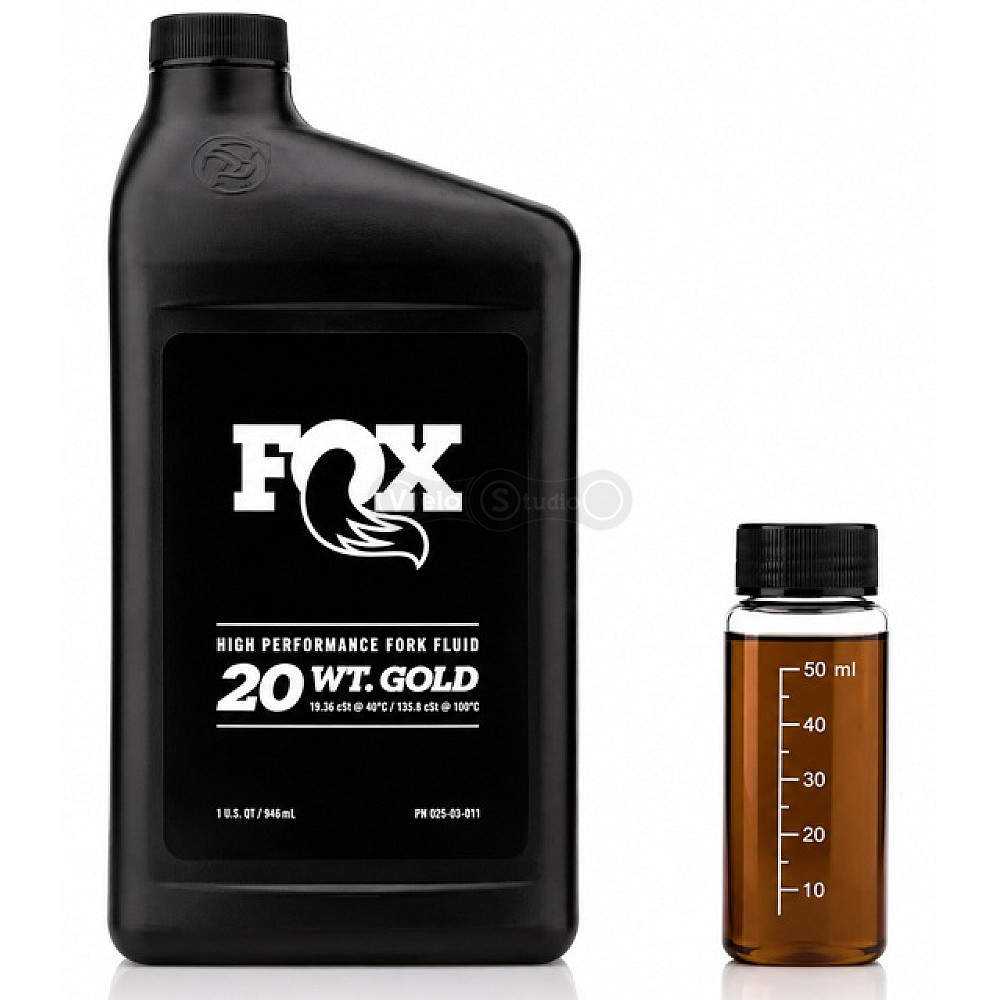 Масло Fox Racing Shox Suspension Fluid Gold 20 WT 100 мл на разлив
