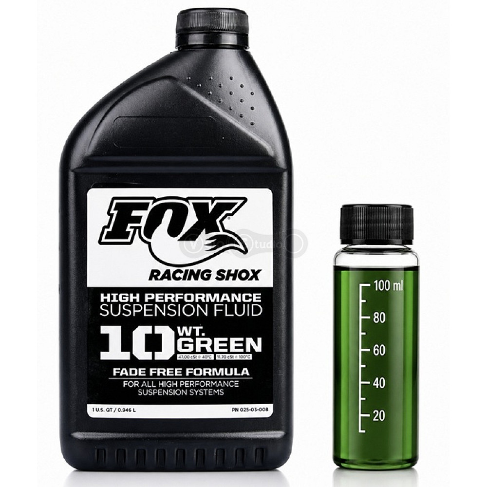 Масло Fox Suspension Fluid Green 10 WT 100 мл на разлив