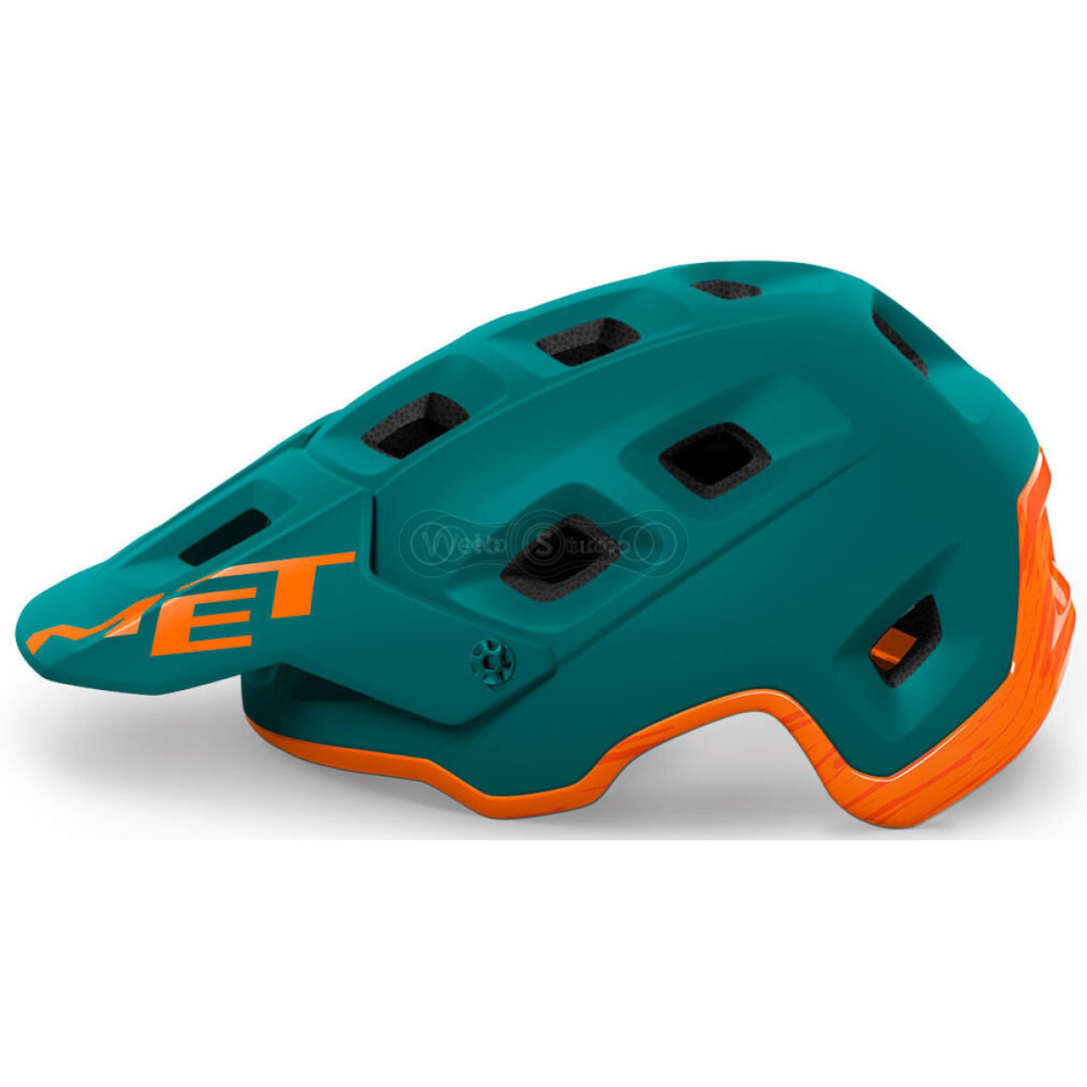 Вело шолом MET Terranova Alpine Green Orange L (58-61 см)