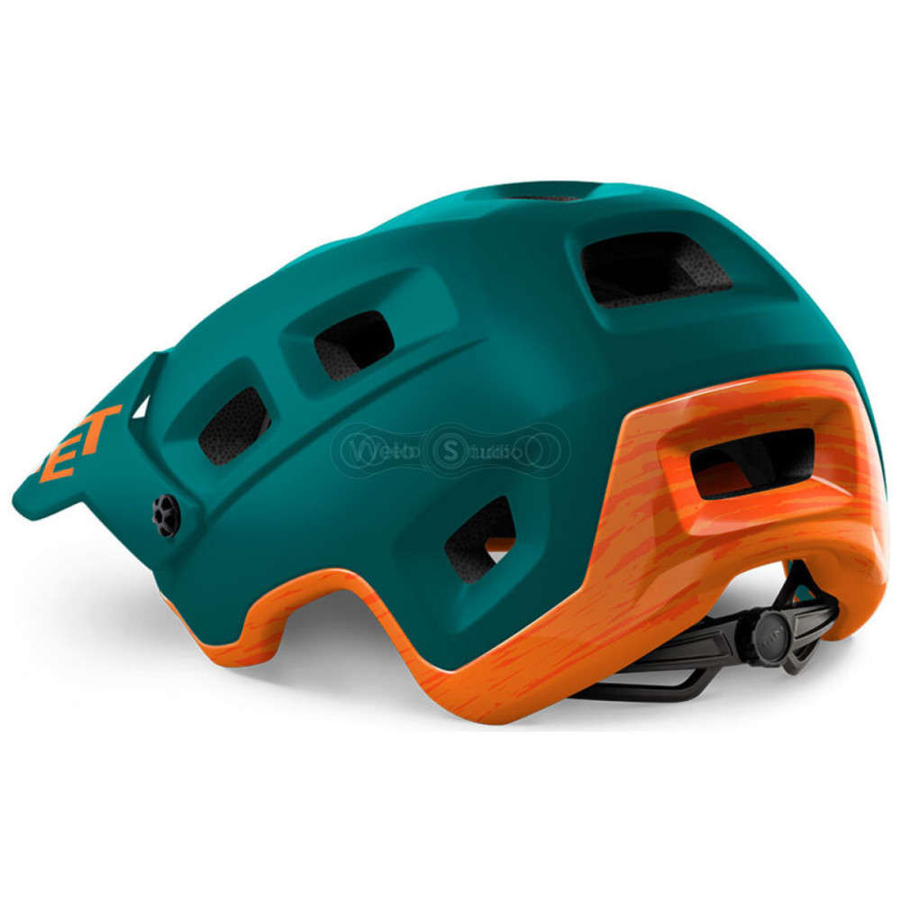 Вело шолом MET Terranova Alpine Green Orange L (58-61 см)