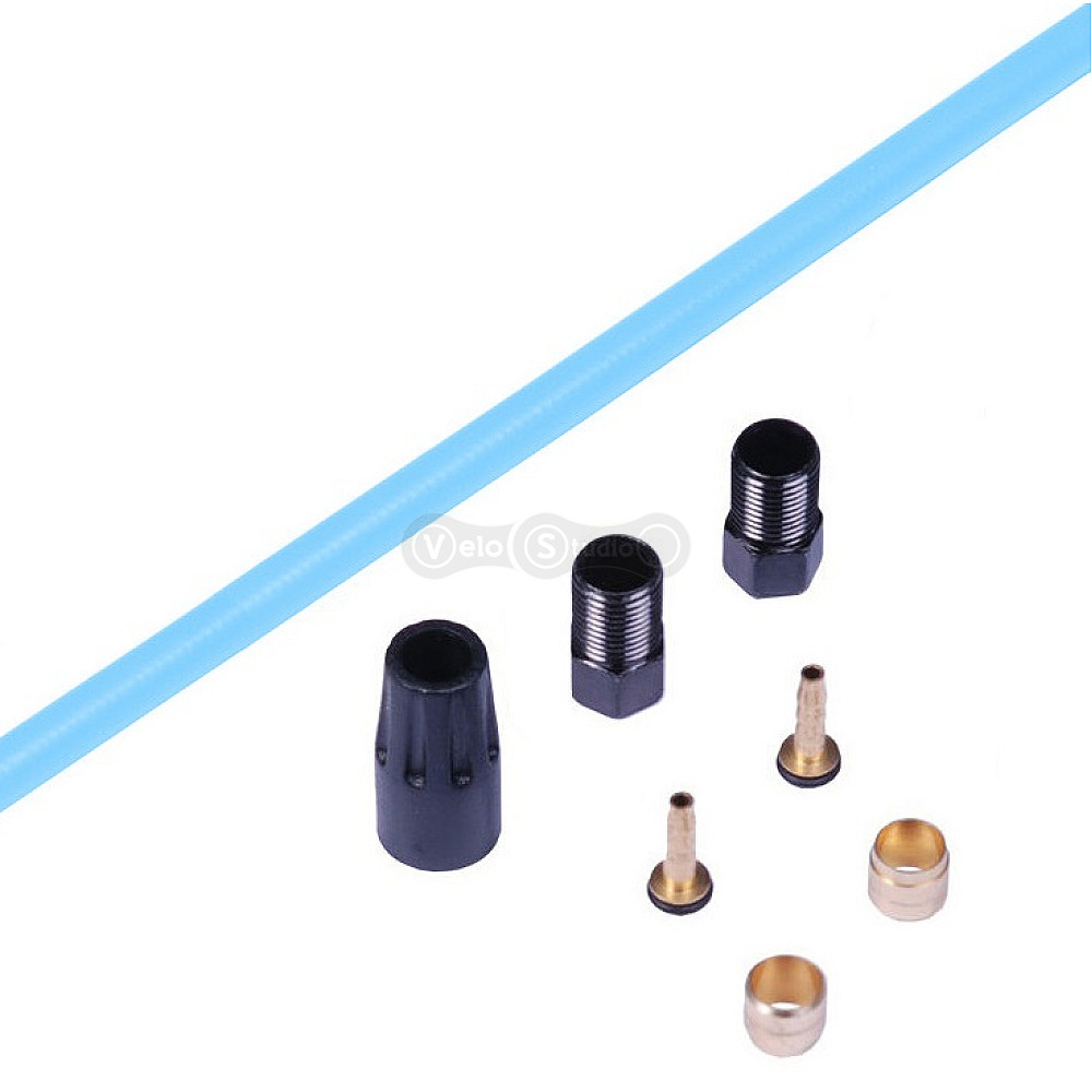 Гідролінія Tektro Hose Kit 1800 мм, 5.5 мм, блакитна