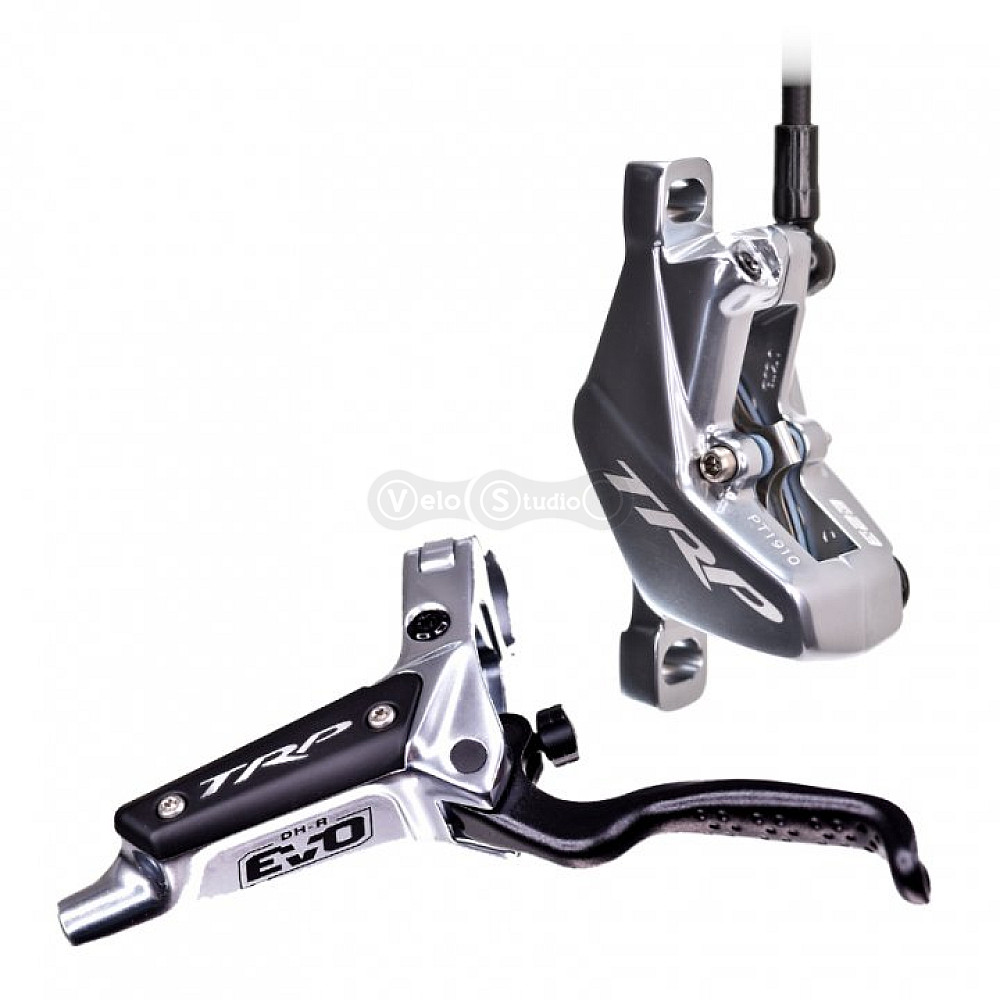 Гальмо гідравлічне TRP DHR EVO M846 J-Kit Gray 4 поршня переднє
