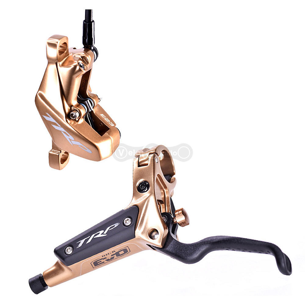 Гальмо гідравлічне TRP DHR EVO M846 J-Kit Gold 4 поршня переднє