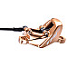 Тормоз гидравлический TRP DHR EVO M846 J-Kit Gold 4 поршня задний
