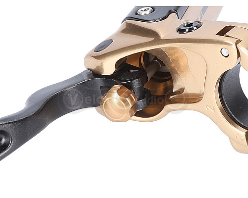 Тормоз гидравлический TRP DHR EVO M846 J-Kit Gold 4 поршня задний