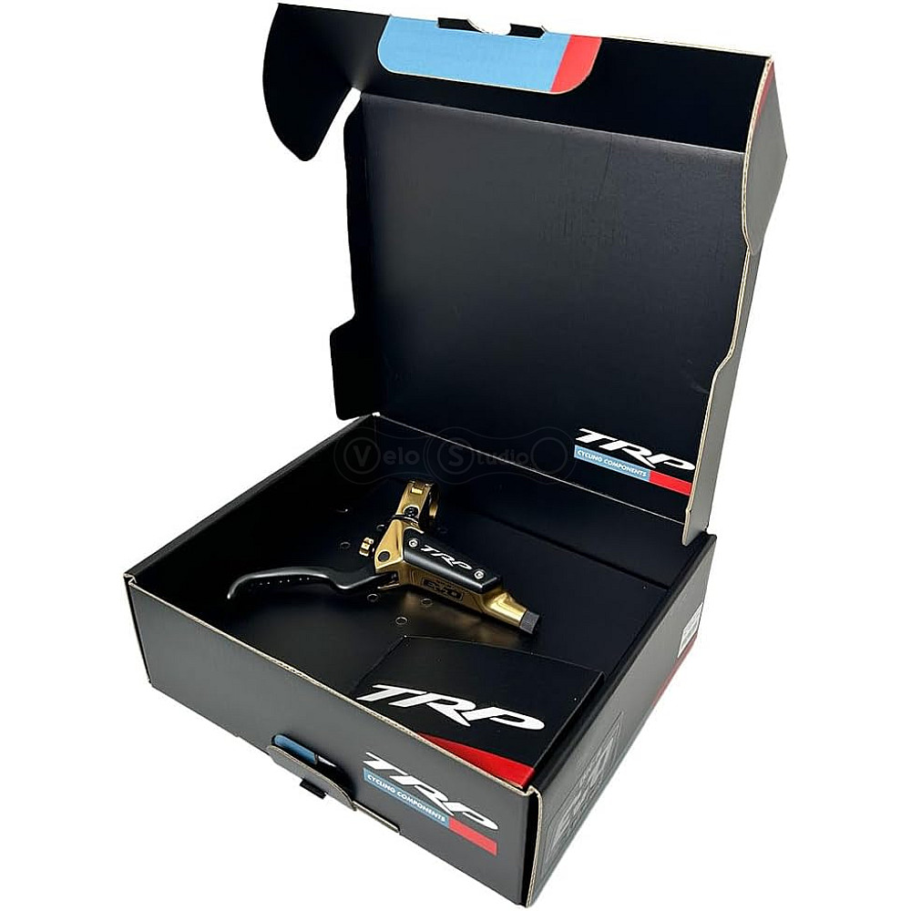 Гальмо гідравлічне TRP DHR EVO M846 J-Kit Gold 4 поршня заднє