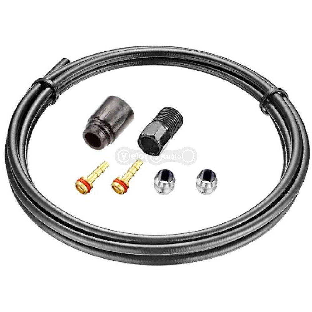 Гидролиния Tektro Hose Kit 2000 мм, 5.0 мм, чёрная