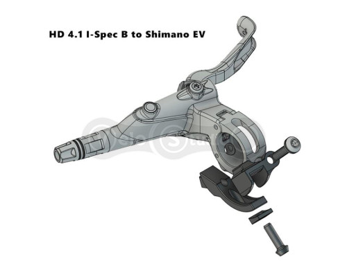 Адаптер для гальмівної ручки TRP HD4.1 I-Spec EV MatchMaker правий