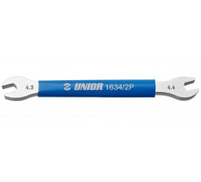 Ключ для спиц Unior Tools двухсторонний Shimano 4.3/4.4 мм
