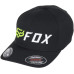 Кепка FOX Apex Flexfit Hat Black/Yellow S/M