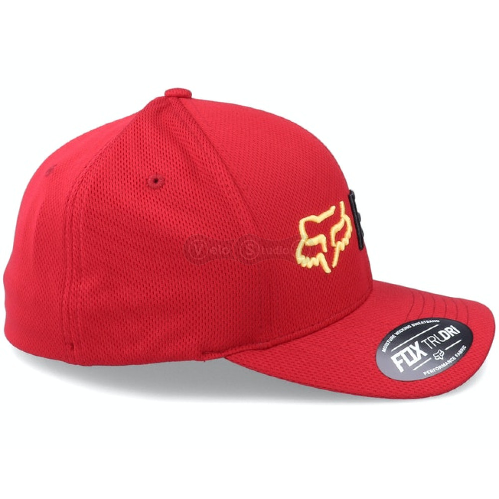 Кепка FOX Apex Flexfit Hat Red/Black S/M