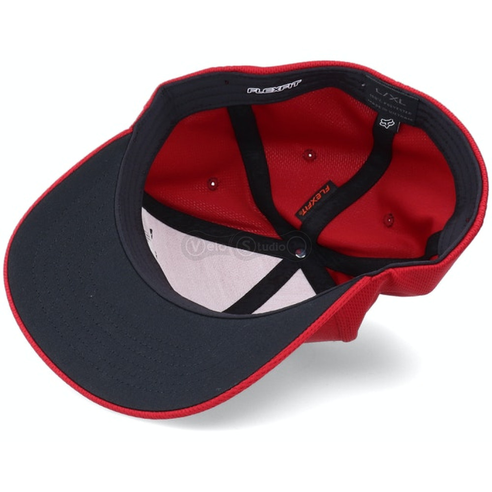Кепка FOX Apex Flexfit Hat Red/Black S/M