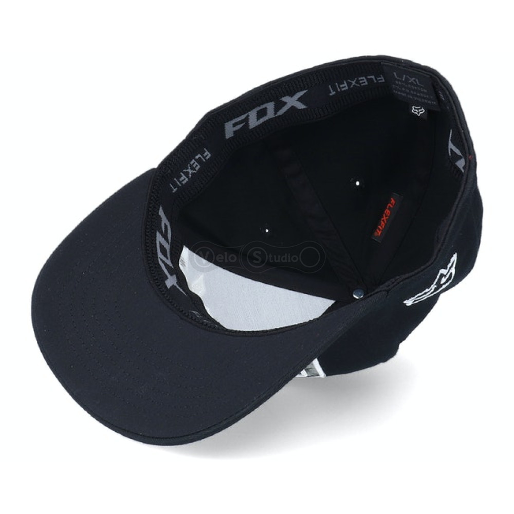 Кепка FOX Down N Dirty Flexfit Hat Black/White S/M
