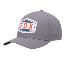Кепка FOX Emblem Flexfit Hat Pewter S/M