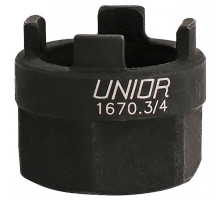 Съемник кассеты Unior Tools 1670.3/4 (Suntour)