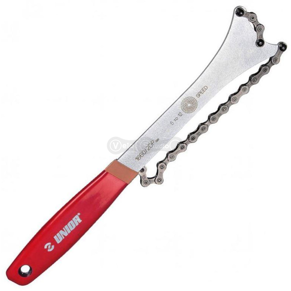 Хлыст Unior Tools Red для съёма кассеты 6-12 скоростей