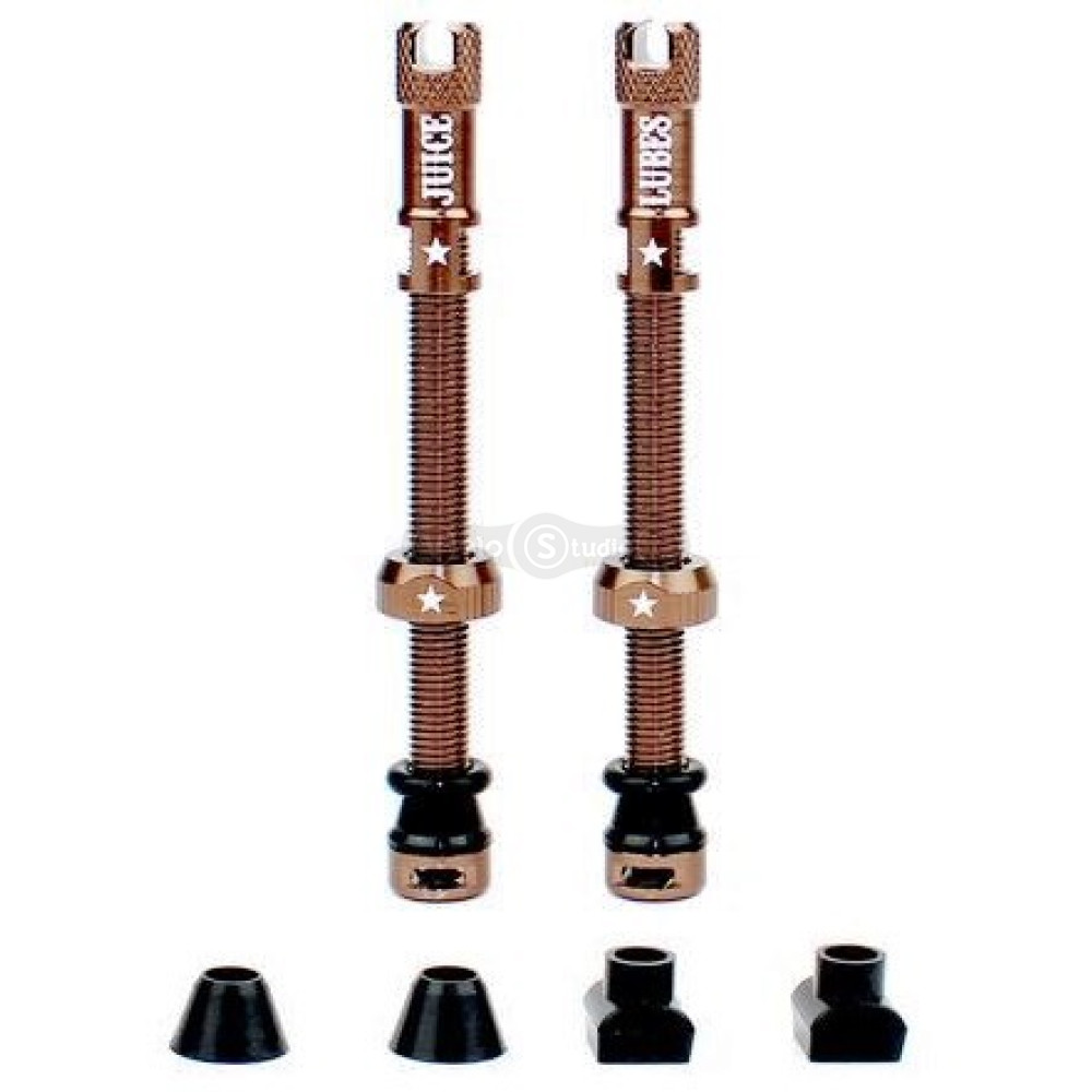 Бескамерный ниппель Juice Lubes Copper 65 мм - 2 штуки