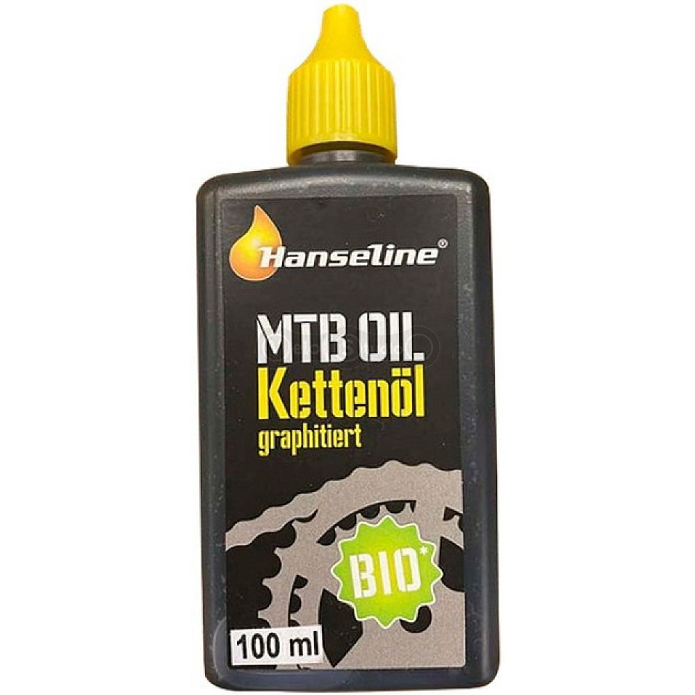 Смазка цепи Hanseline BIO-MTB-Oil графитная 100 мл