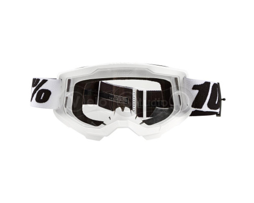 Очки-маска Ride 100% Strata Goggle II Everest - Clear Lens