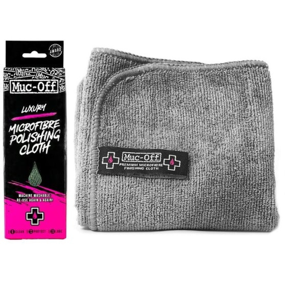 Салфетка Muc-Off Luxury Microfiber Polishing Cloth для полировки