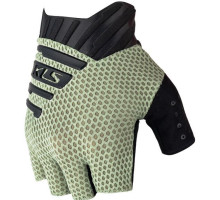 Вело перчатки KLS Cutout светло зелёные размер XS