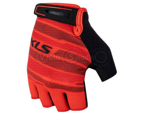 Вело перчатки KLS Factor Red размер M