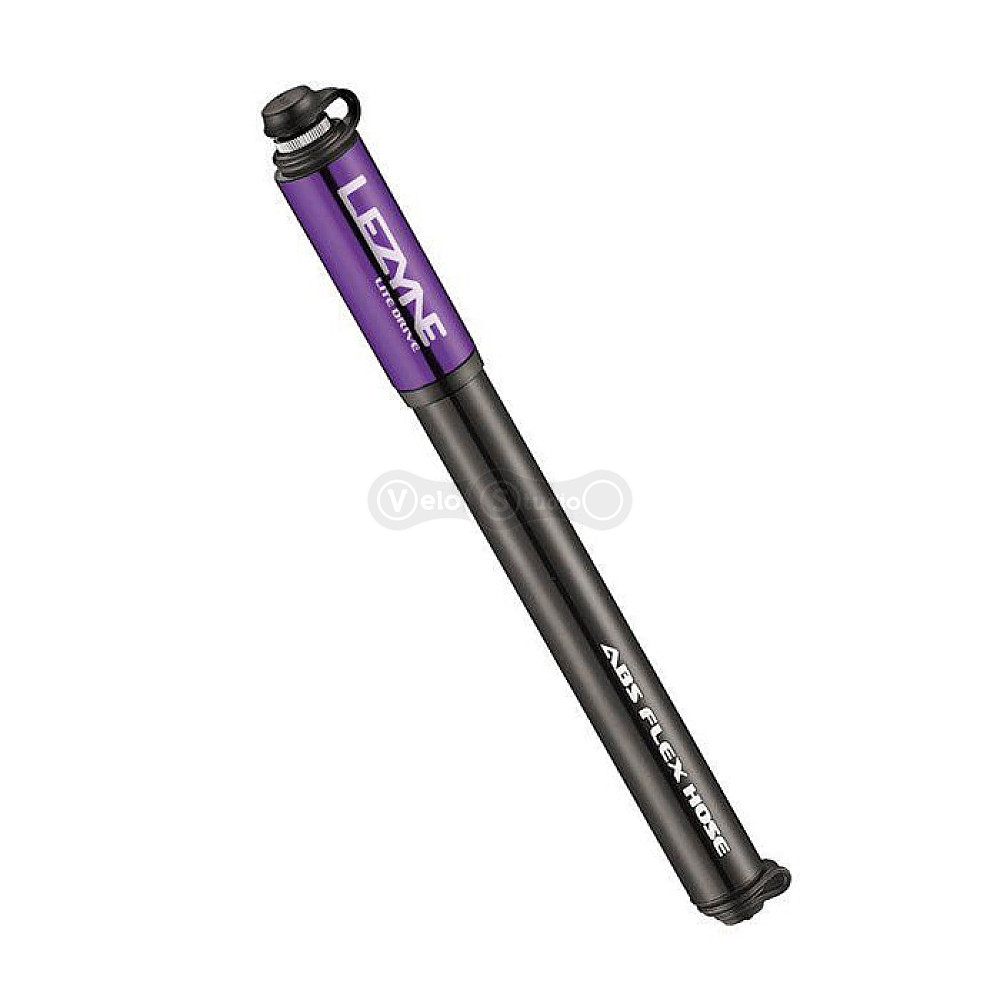 Велонасос Lezyne Lite Drive 160 psi M-216 мм фиолетовый