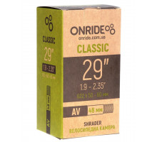 Вело камера ONRIDE Classic 29x1.9-2.35 AV 48