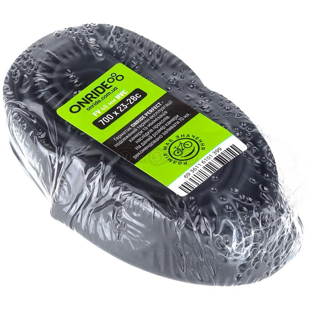 Велосипедная камера ONRIDE Classic RVC 700 x 23-28c FV 48 (polybag)