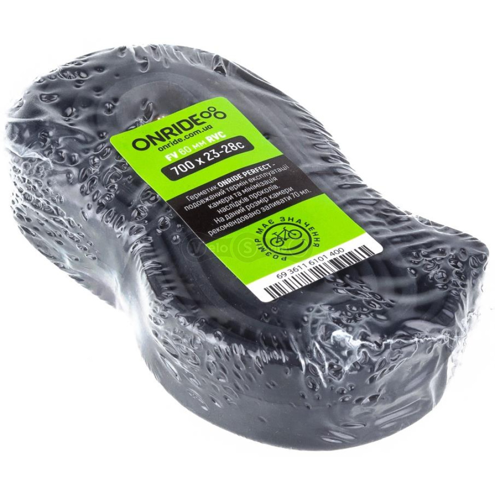 Велосипедна камера ONRIDE Classic RVC 700 x 23-28c FV 60 (polybag)
