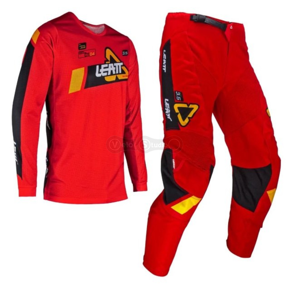 Мото костюм LEATT Ride Kit 3.5 Red розмір 30/S