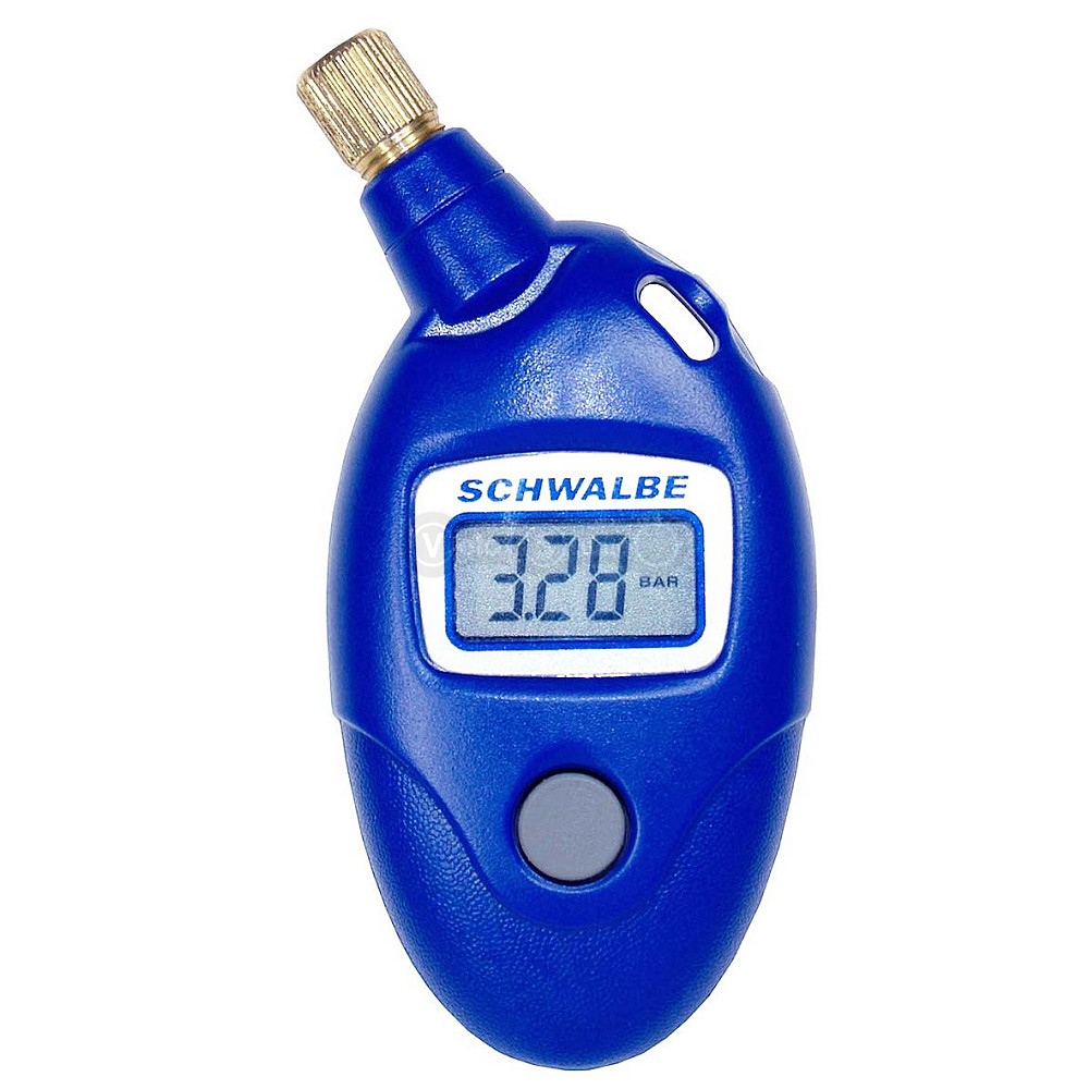 Манометр электронный Schwalbe Airmax Pro Pressure Gauge до 11 bar AV +Presta