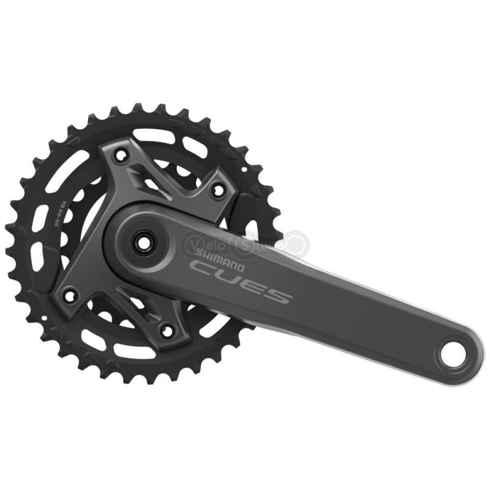 Шатуни Shimano FC-U6000-2B CUES 9-10-11 швидкостей 36X22T Linkglide 175 мм
