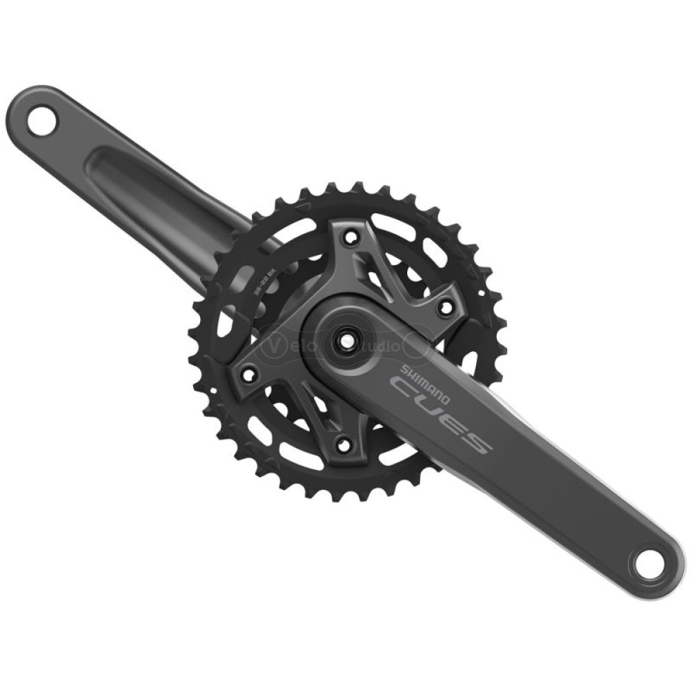 Шатуни Shimano FC-U6000-2 CUES 9-10-11 швидкостей 36X22T Linkglide 175 мм