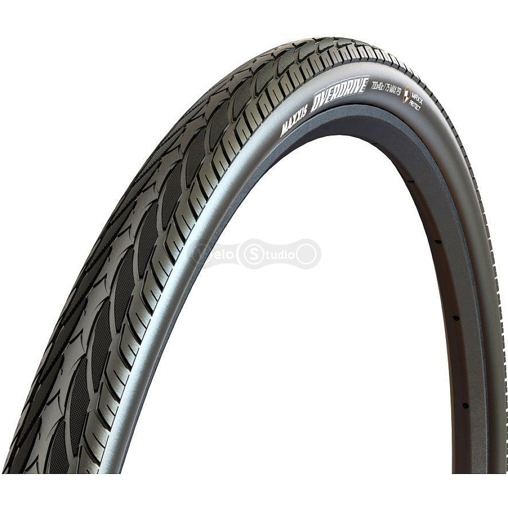 Вело покрышка Maxxis Overdrive 26x1.75, MaxxProtect 27TPI, 70a