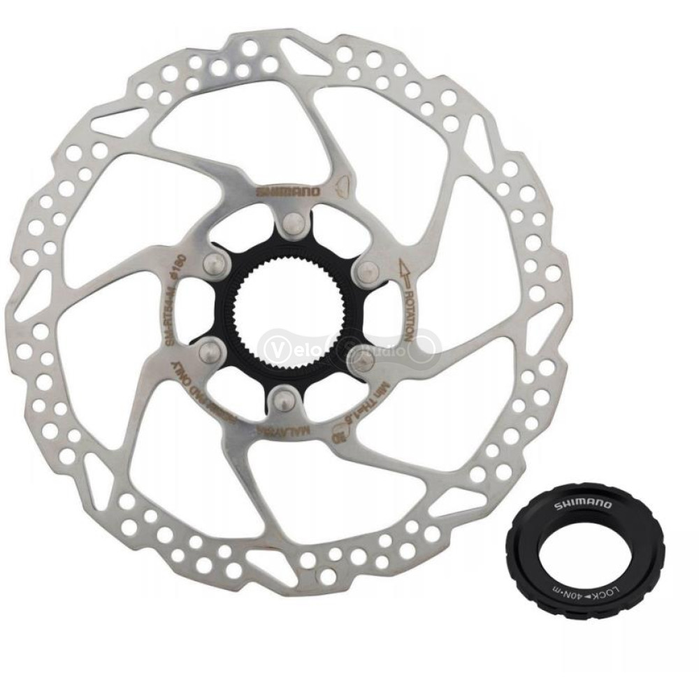 Ротор Shimano SM-RT54-S, 160мм, CENTER LOCK із зовнішнім замком