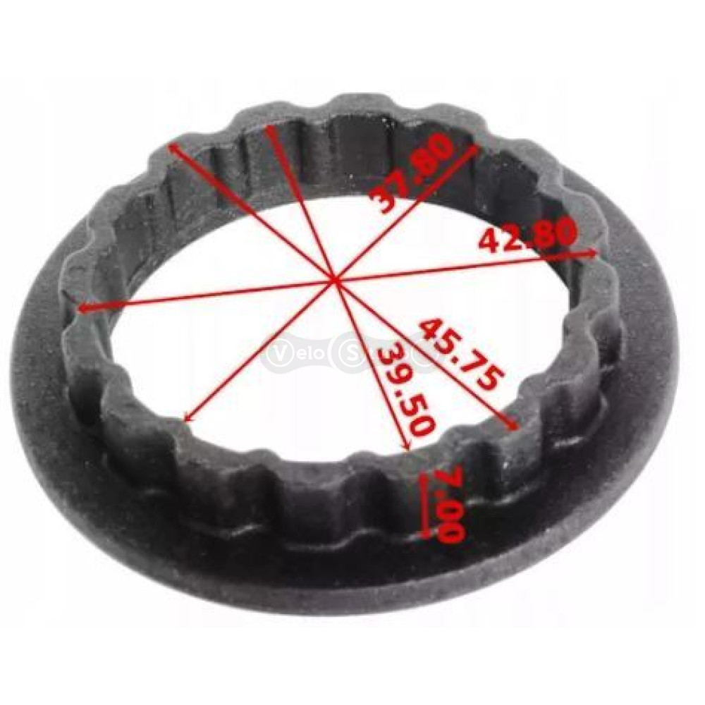 Адаптер SuperB TB-BB18 для кареток Shimano SM-BB9000, SM-BB93