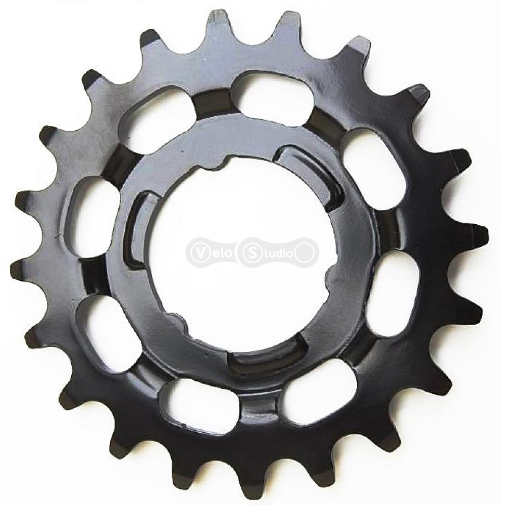 Звезда планетарной втулки KMC Shimano Nexus 22T черная 3/32