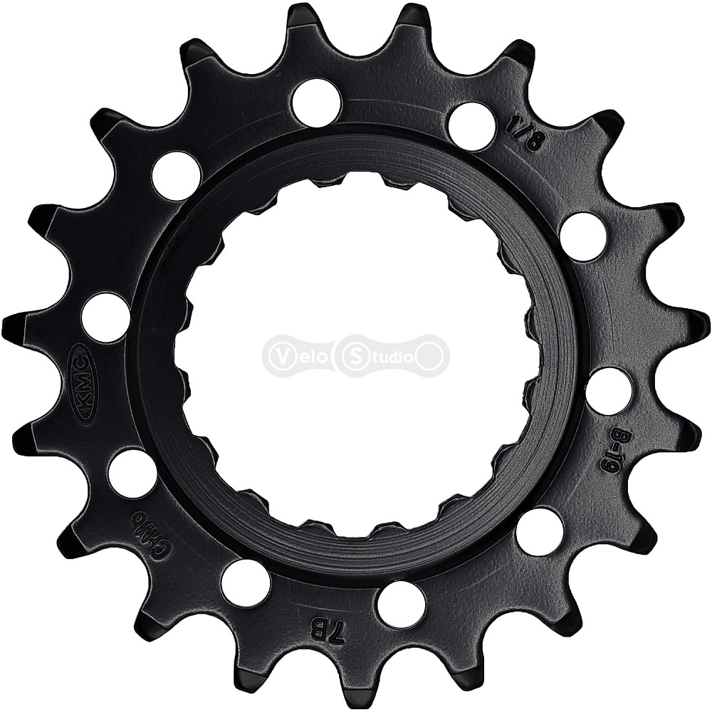 Зірка шатунів KMC Bosch Gen 2 Wide 19T чорна 1/8