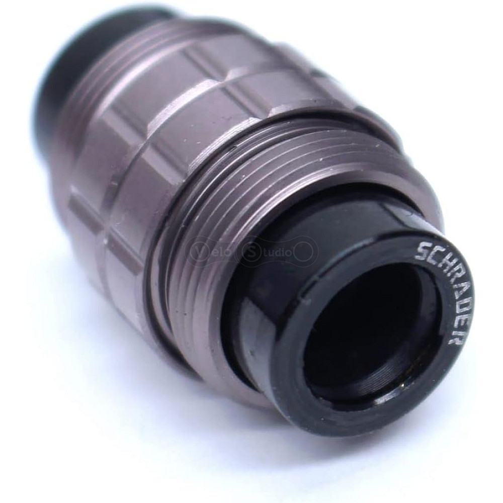 Насос Cannodale DIRT, зі шлангом, 60 psi, AV+FV чорний