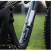 Ручний насос Lezyne Grip Drive HV-M 90 psi сріблястий