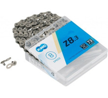 Цепь KMC Z8.3 Silver/Grey 7- 8 скоростей 114 звеньев + замок