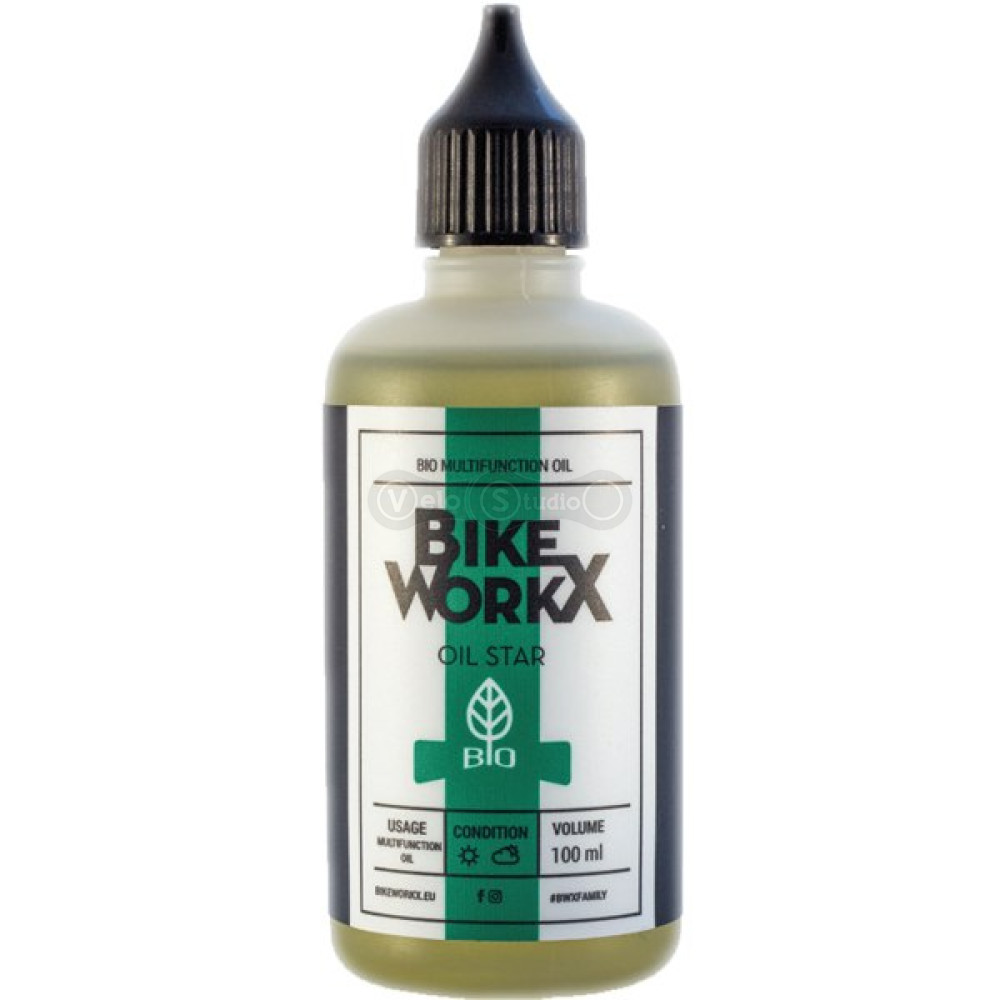 Універсальне мастило BikeWorkX Oil Star BIO 100 мл