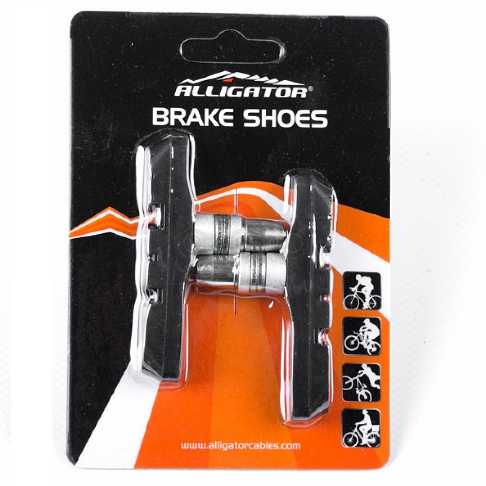 Колодки гальмівні V-Brake Alligator VB-664 72 мм