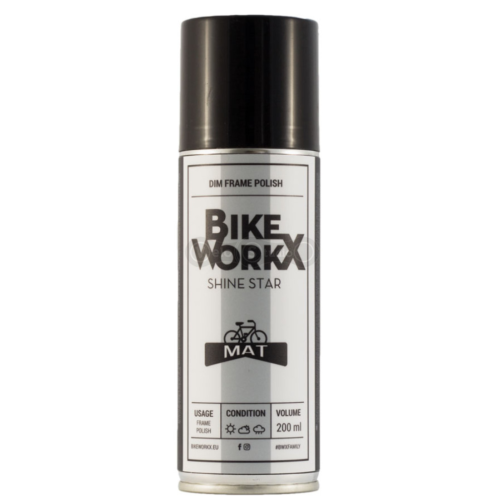Полироль BikeWorkX Shine Star Mat 200 мл