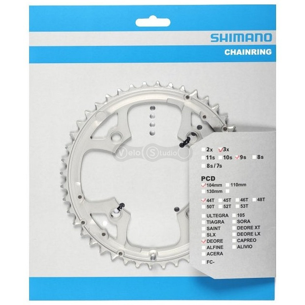 Звезда шатунов Shimano FC-M510 44 зуб., 9 скоростей