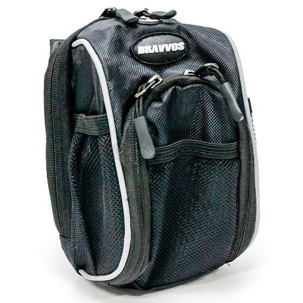 Велосумка на руль 12х9x16 см черный BRAVVOS QJ-042